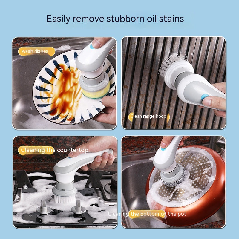 4-in-1 Electric Cleaning Brush