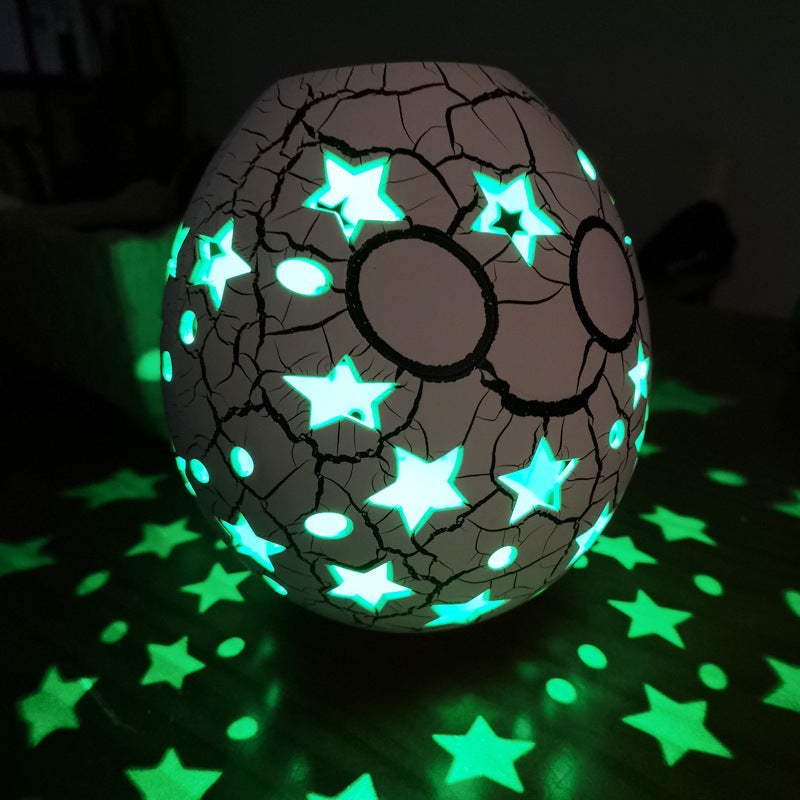 Charging Cracked LED Egg Lamp