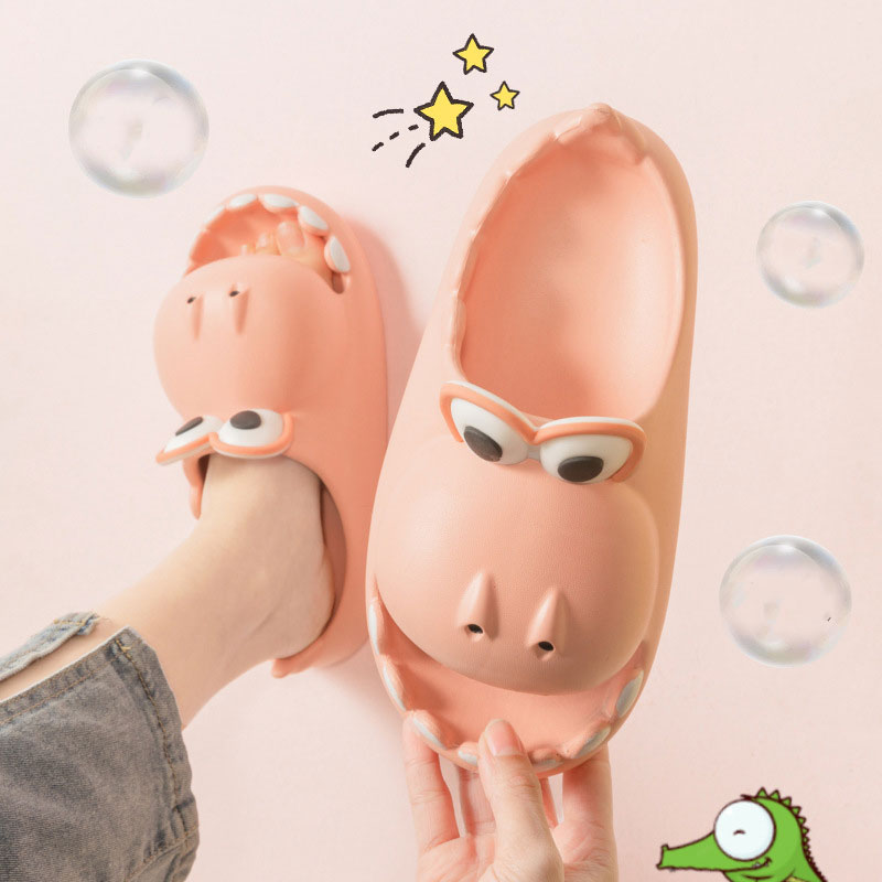 Kids Crocodile Bath Slippers - Kids Beach Slippers - Kids Slippers