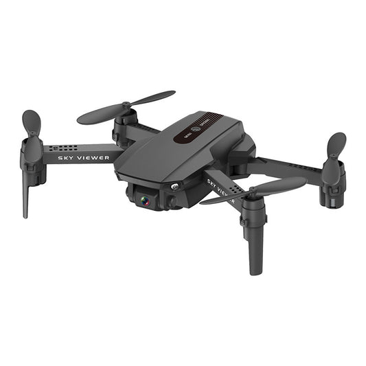 Dual-lens, high-resolution aerial camera for immersive shots