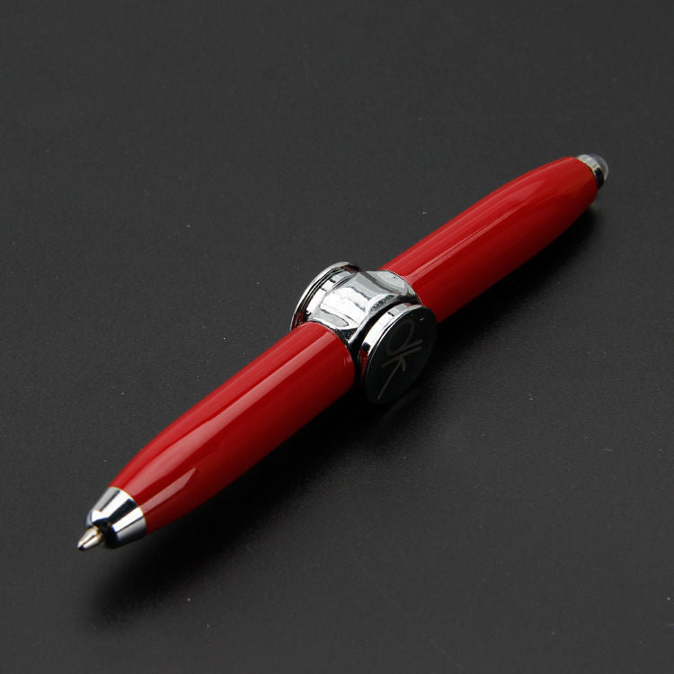 Multifunctional Decompression Finger Gyro Ballpoint Pen