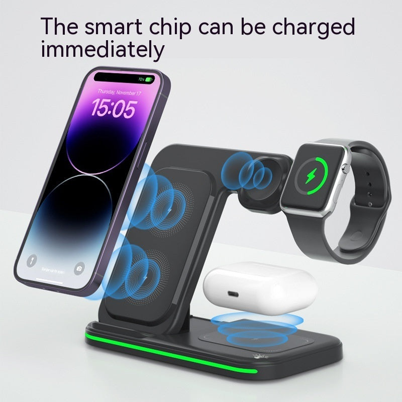 Wireless Multifunctional Foldable Fast Charger, Wireless Charger