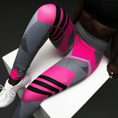 Reflective Sports Yoga Pants