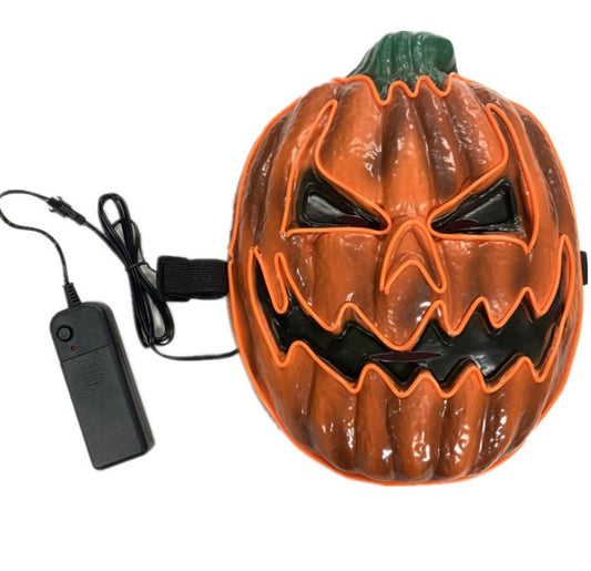 Pumpkin LED Purge Halloween Mask