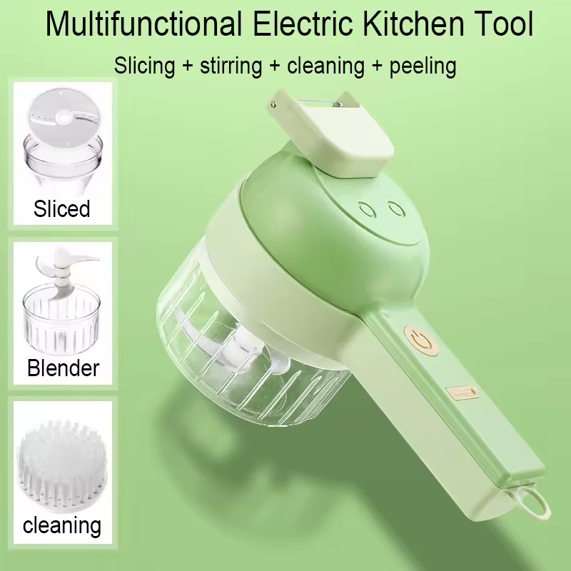 Multifunctional Electric Vegetable Slicer, Electric Vegetable Cutter