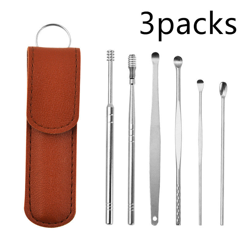 stainless steel ear cleaning set - Ear Cleaner set - Ear Cleaning set