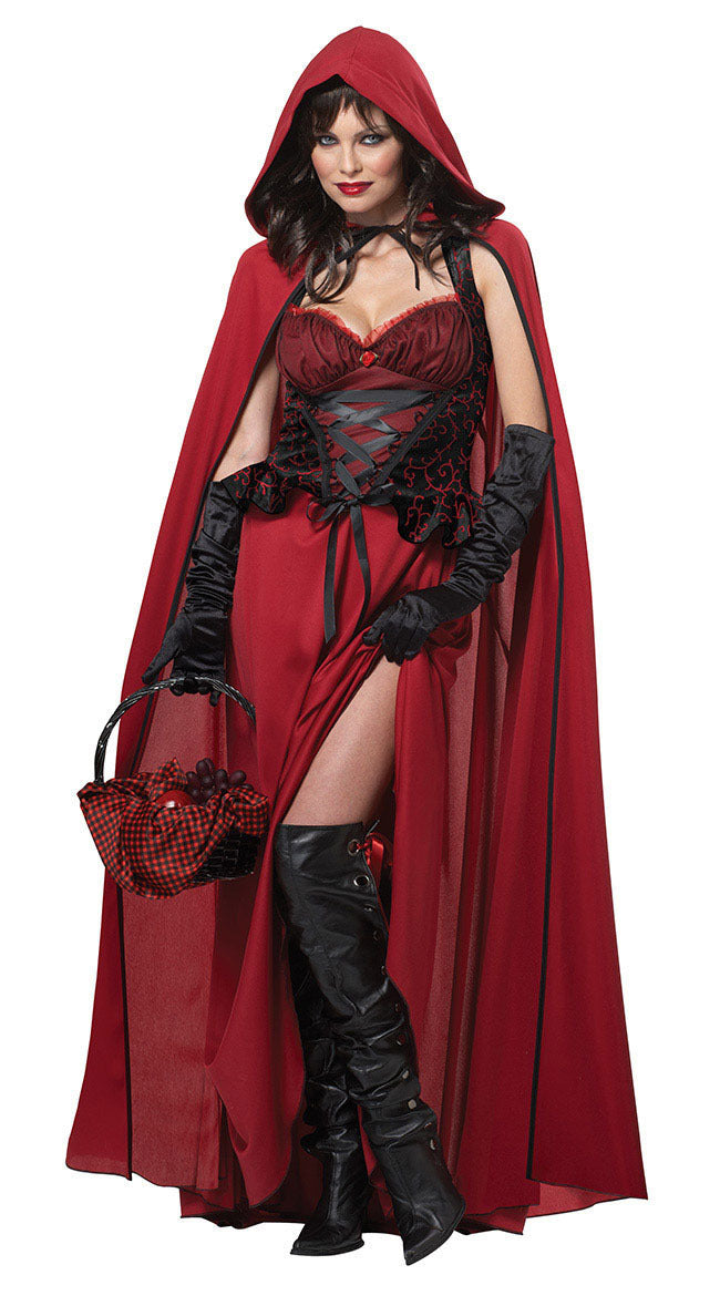 Women's Halloween Costume, Woman Halloween Costume With Hood