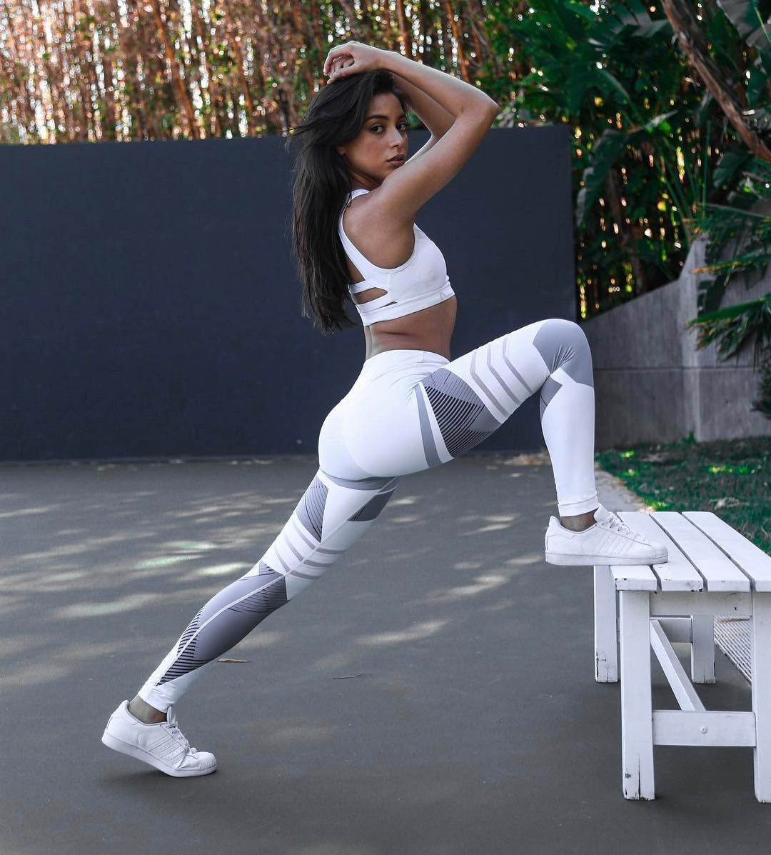 Reflective Sports Yoga Pants