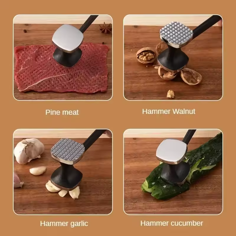 Meat Tenderizer, Meat Hammer, Double Sided Meat Hammer