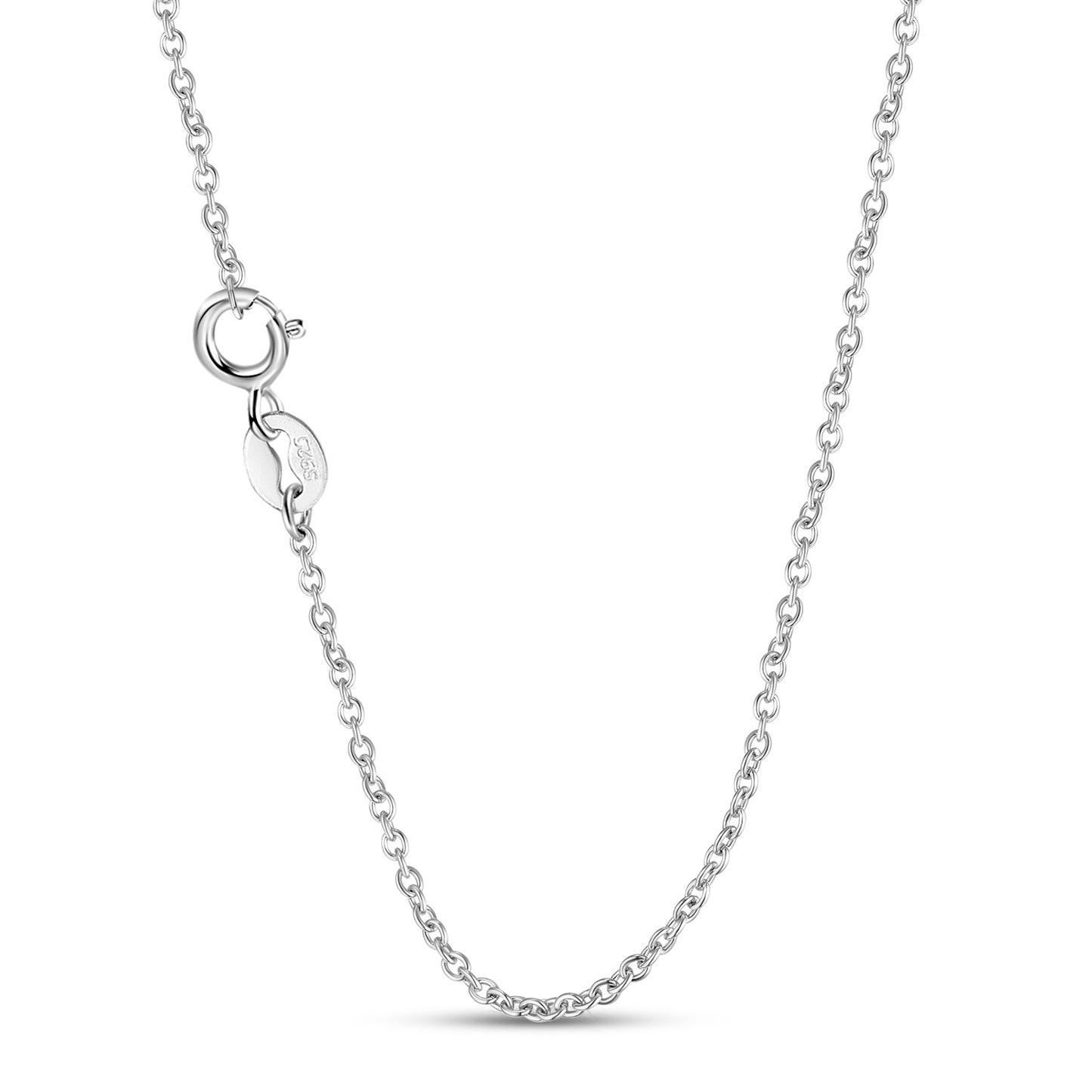 S925 Sterling Silver Love Necklace & Mother's Day Series Sweater Chain