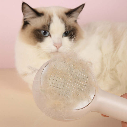 Cat Combing Brush - Needle Comb for Cat Hair Cleaning and Dog Grooming