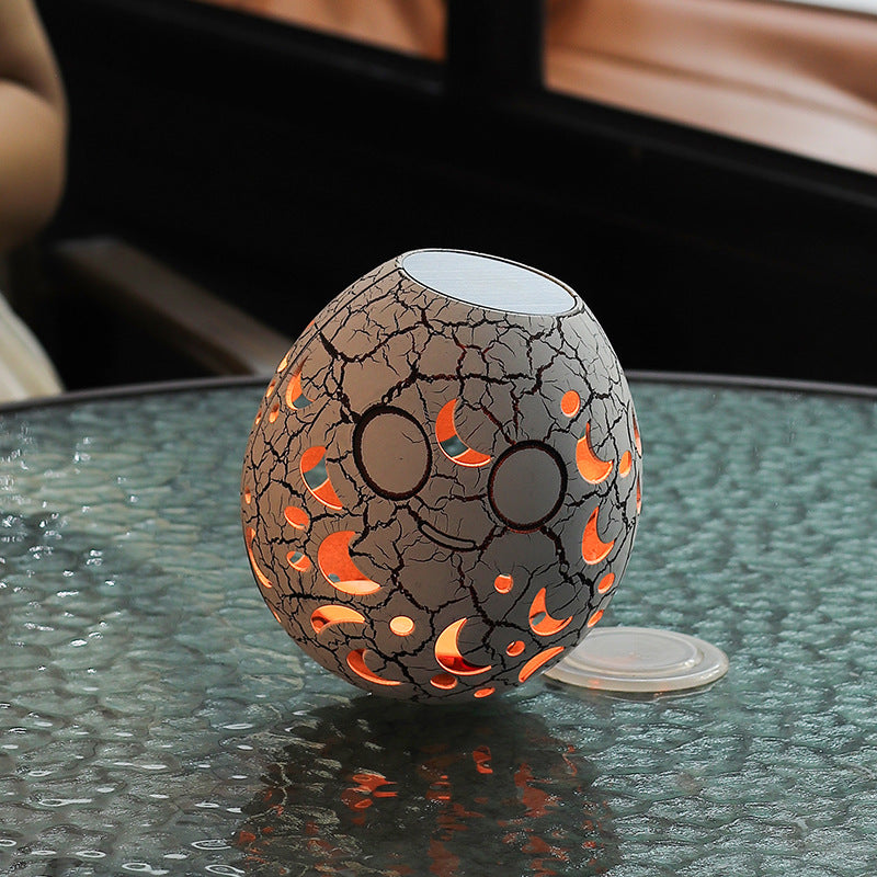 Charging Cracked LED Egg Lamp