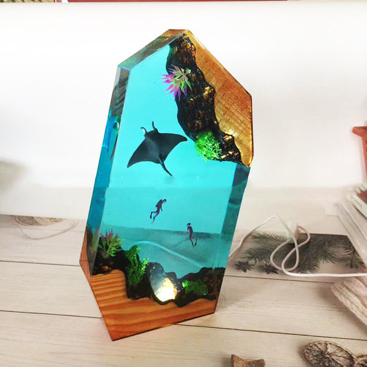 Handmade Tropical Ocean Night Lamp