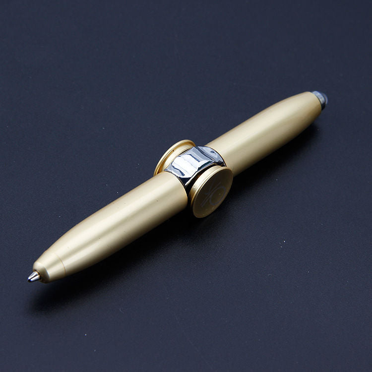 Multifunctional Decompression Finger Gyro Ballpoint Pen