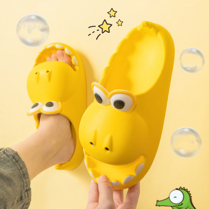 Kids Crocodile Bath Slippers - Kids Beach Slippers - Kids Slippers