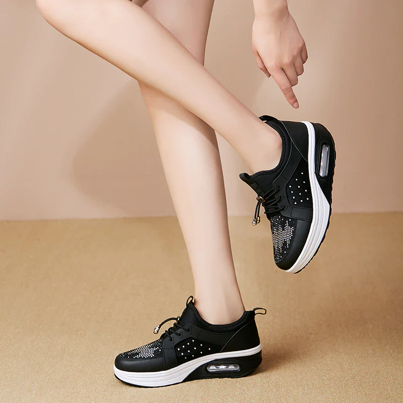 Women's Breathable Platform Padded Shoes