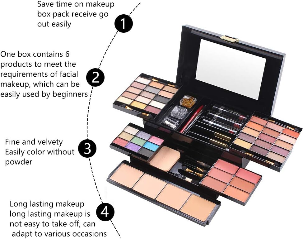 All-in-One Makeup Kit - Makeup Kit Combination Palette - Makeup Kit