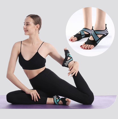 Women’s Non-Slip Yoga Shoes, Flat Bottom Ballet Fitness, Pilates Shoes