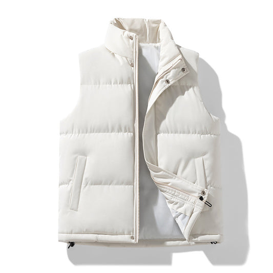 Men's Puffer Vest, Men's Sleeveless Puffer Jacket, Men's Padded Jacket