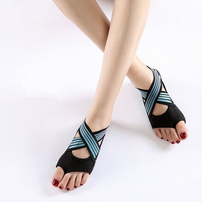 Women’s Non-Slip Yoga Shoes, Flat Bottom Ballet Fitness, Pilates Shoes