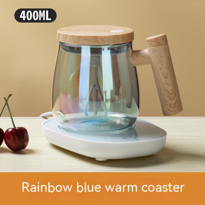 400ML Self Stirring Coffee Mug Electric Mixing Glass Coffee Cup