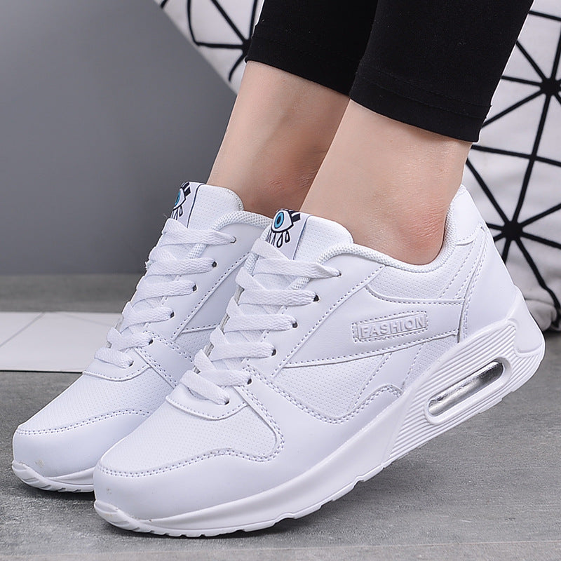 Women's Lace-Up Cushion Soft Sport Shoes & Women's Padded Sneakers