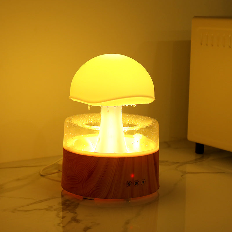 Ultrasonic aroma diffuser and air humidifier for aromatherapy