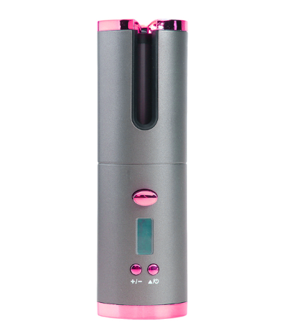 Rechargeable Automatic Hair Curler with LCD Display - Hair Curler