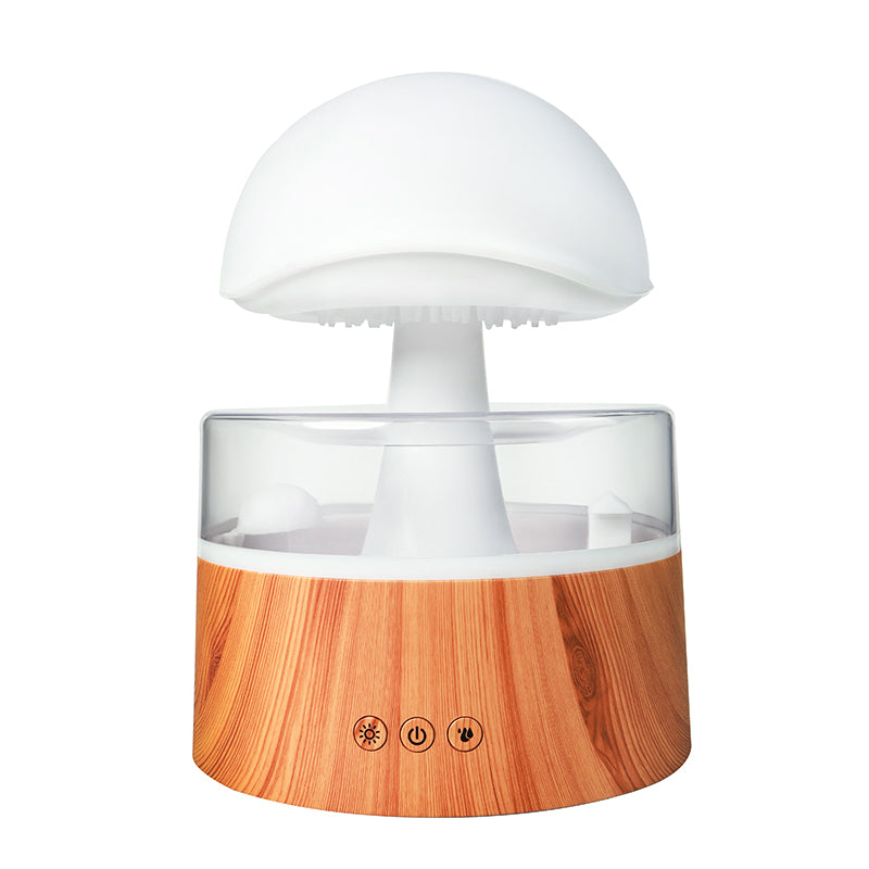 Ultrasonic aroma diffuser and air humidifier for aromatherapy