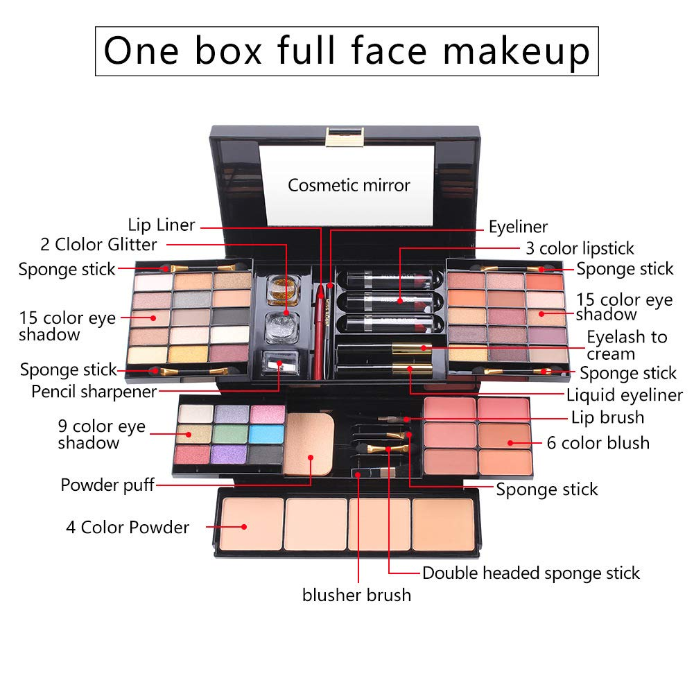 All-in-One Makeup Kit - Makeup Kit Combination Palette - Makeup Kit