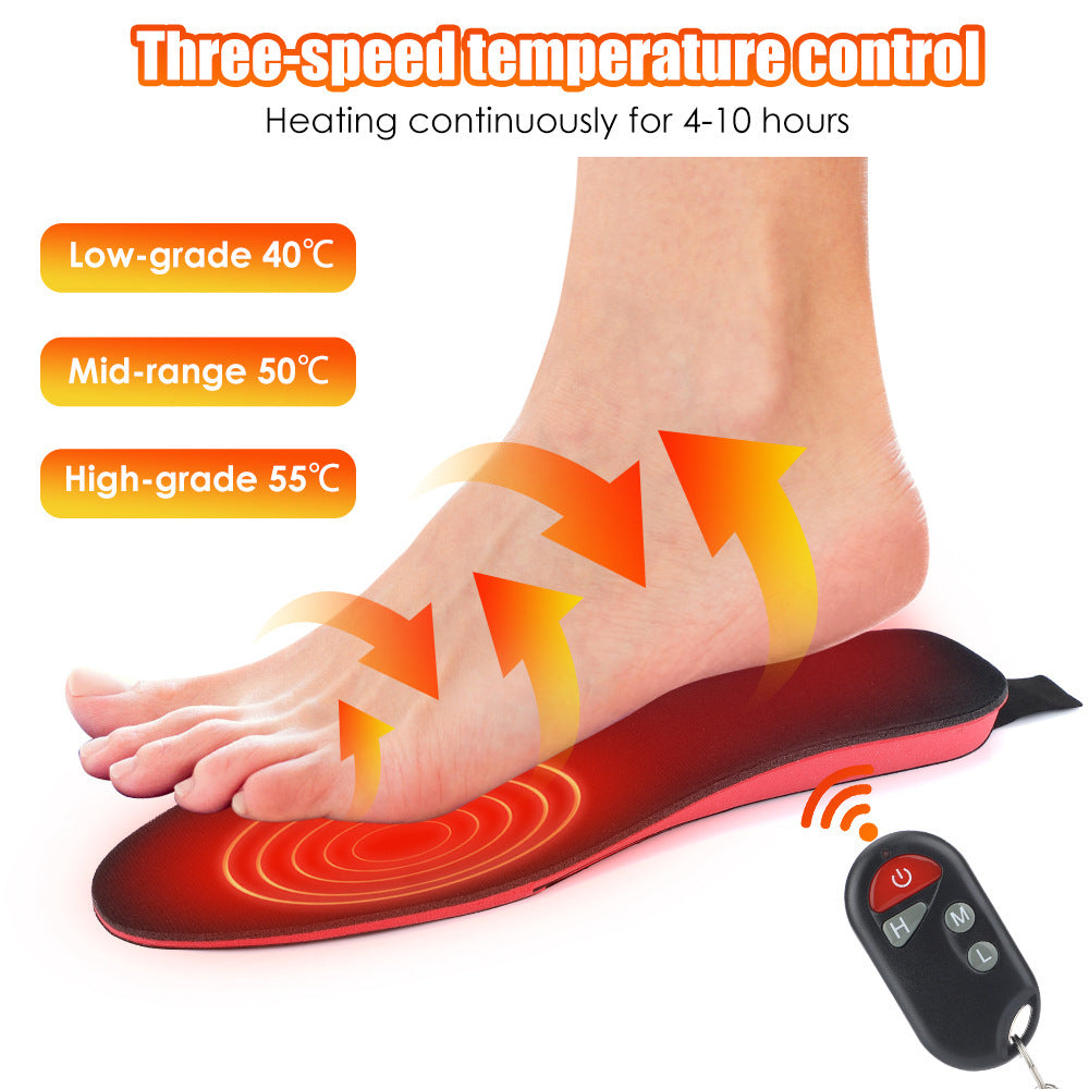 Electric Heated Insoles, Rechargeable Heated Insoles, Foot Warmer