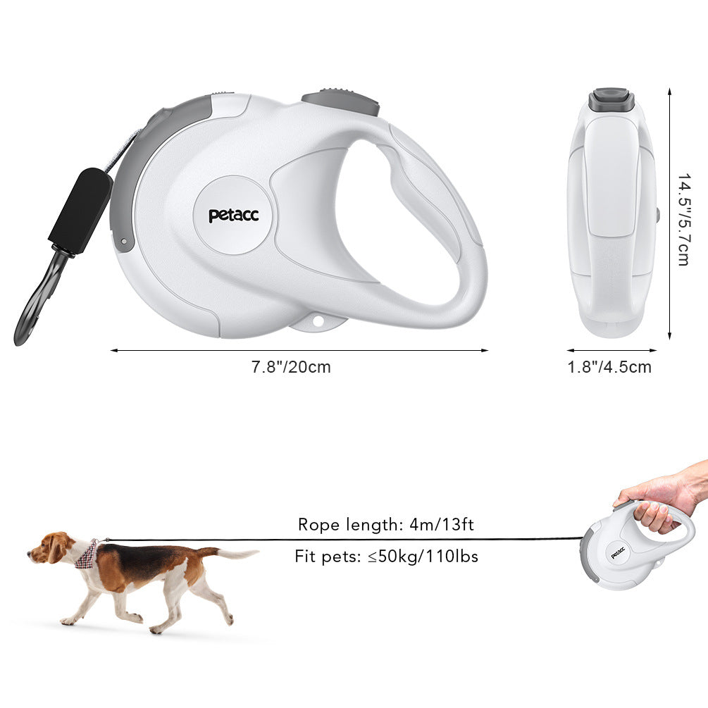 Retractable Reflective Dog Leash - Pet Walking Product