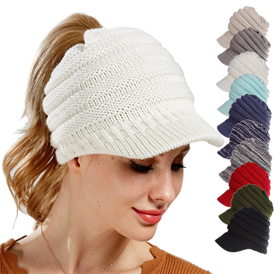 Women's Tailed Cap & Women's Knitted Baseball Cap