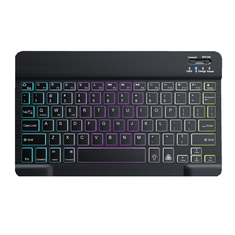 Colorful Luminous Wireless Keyboard And Mouse Set