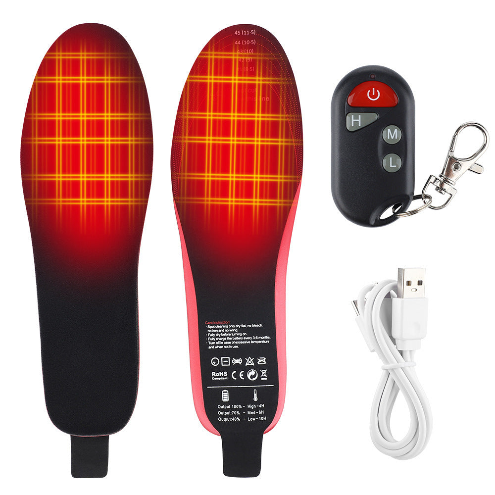 Electric Heated Insoles, Rechargeable Heated Insoles, Foot Warmer