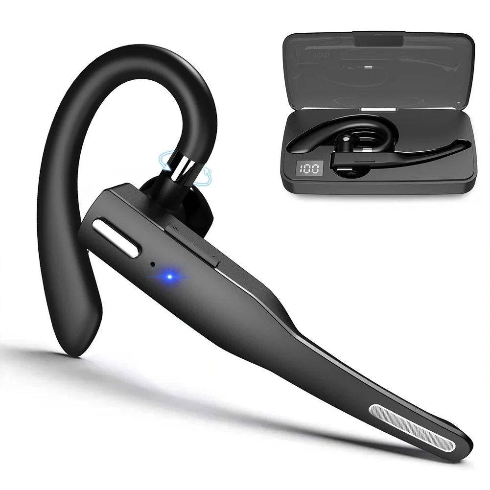 Bluetooth Headset, Wireless Bluetooth Headset, Single Ear Headset