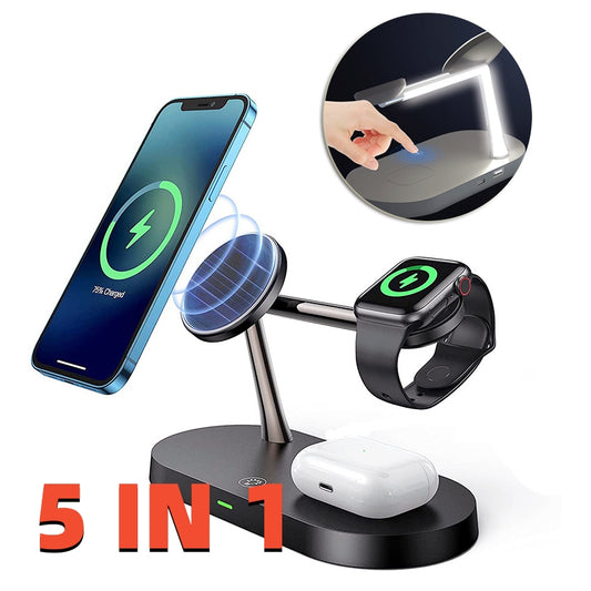 Fast charging for watch, headset, and phone holder