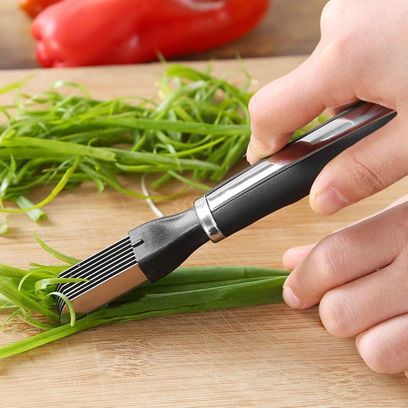 Multi-blade Vegetable Cutter, Green onion cutter, grated silk knife