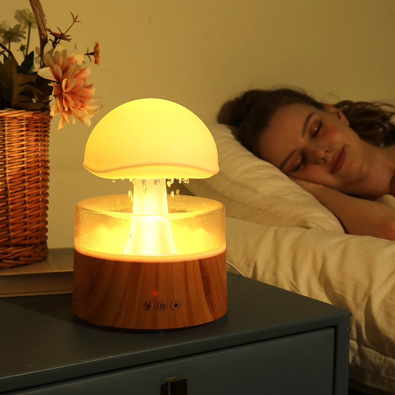 Ultrasonic aroma diffuser and air humidifier for aromatherapy