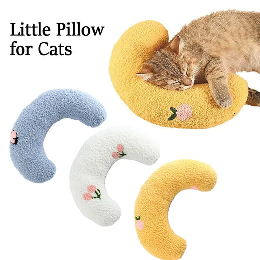 U-Shaped Pillow for Cats and Dogs - Fashion Neck Protector for Deep Sleep