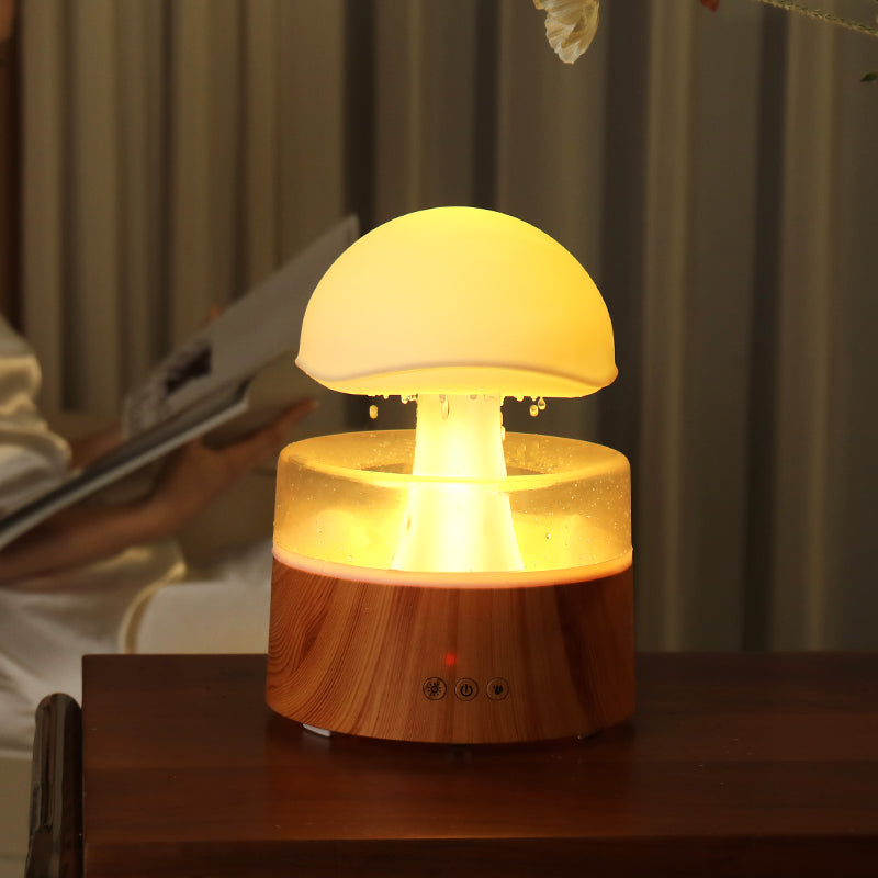 Ultrasonic aroma diffuser and air humidifier for aromatherapy