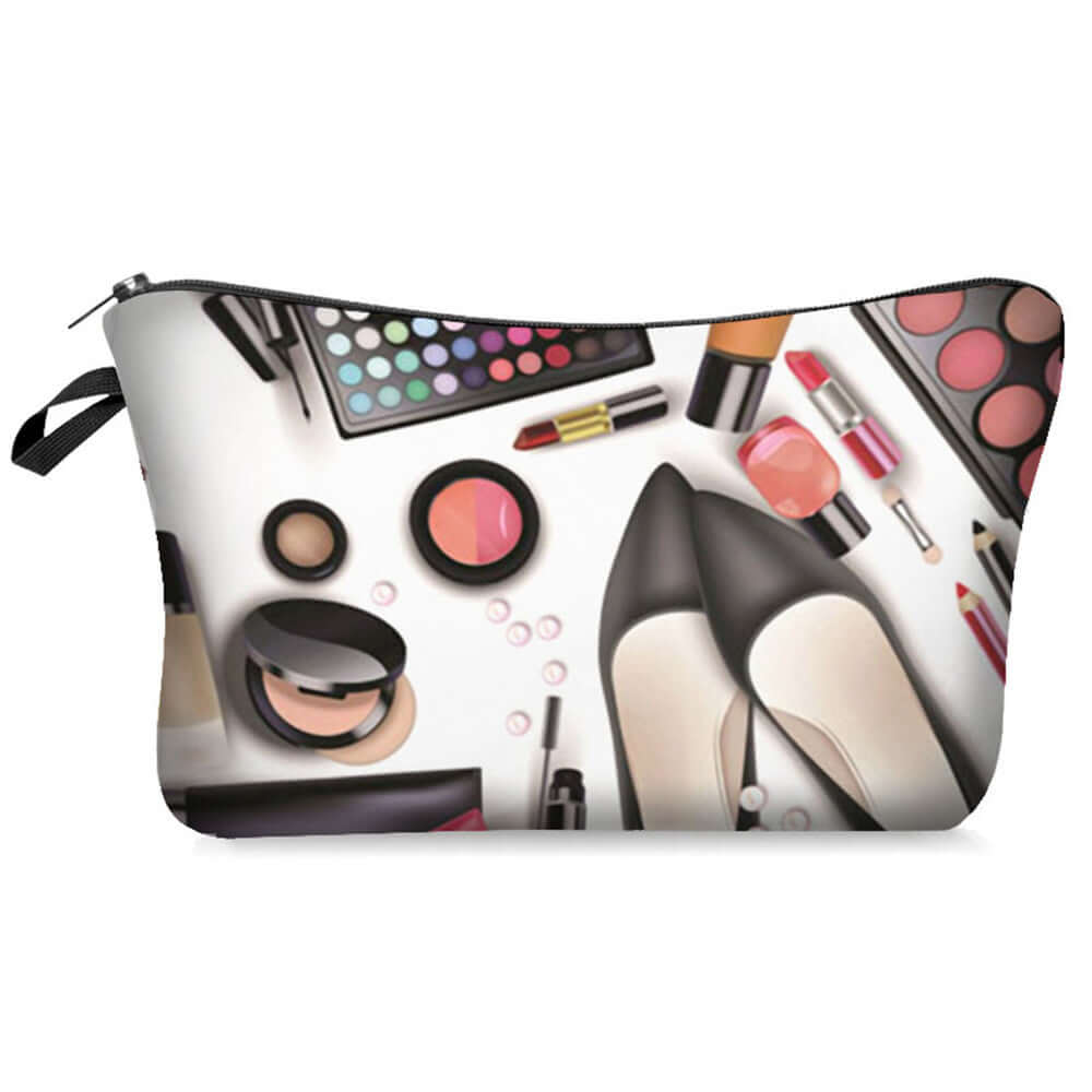 Makeup bag - Cosmetic pouch - Travel makeup bag - Small cosmetic bag