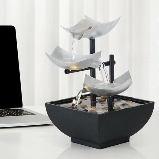 3-Tier Minimalist Tabletop Fountain