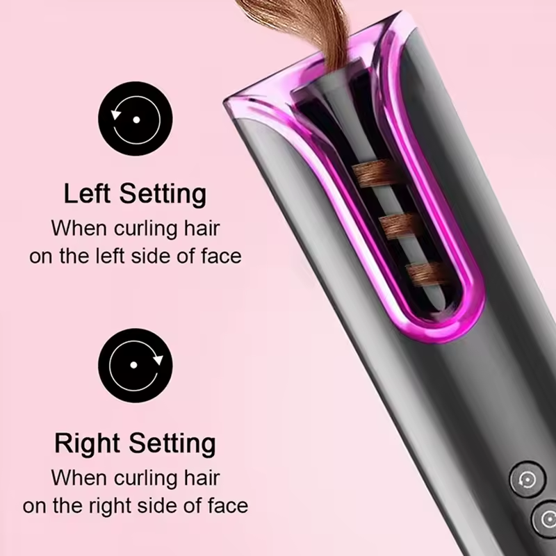 USB Rechargeable Automatic Hair Curler - Automatic Hair Curler