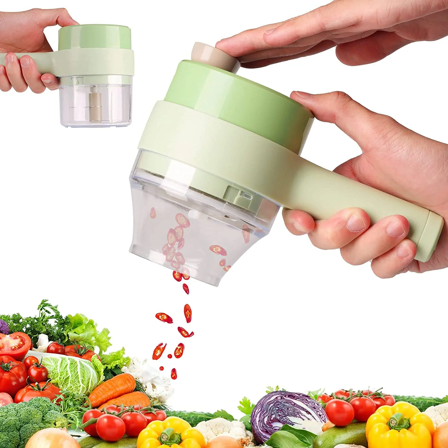 Multifunctional Electric Vegetable Slicer, Electric Vegetable Cutter