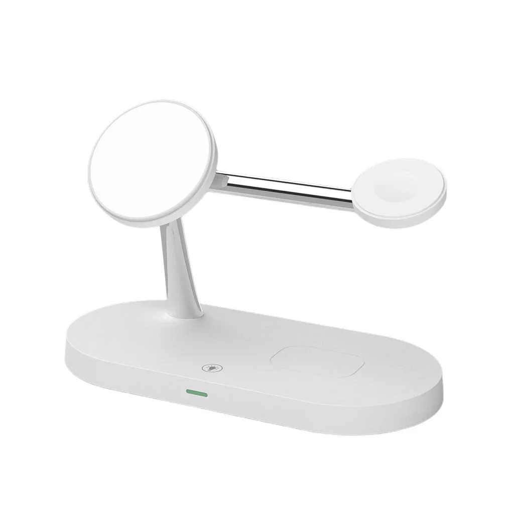 Fast Charging Stand for Watch, Earphone, and Phone - Wireless Charger