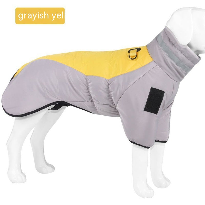 Winter Dog Coat - Waterproof and Warm Vest for Medium and Large Dogs, Custom Labrador Jacket