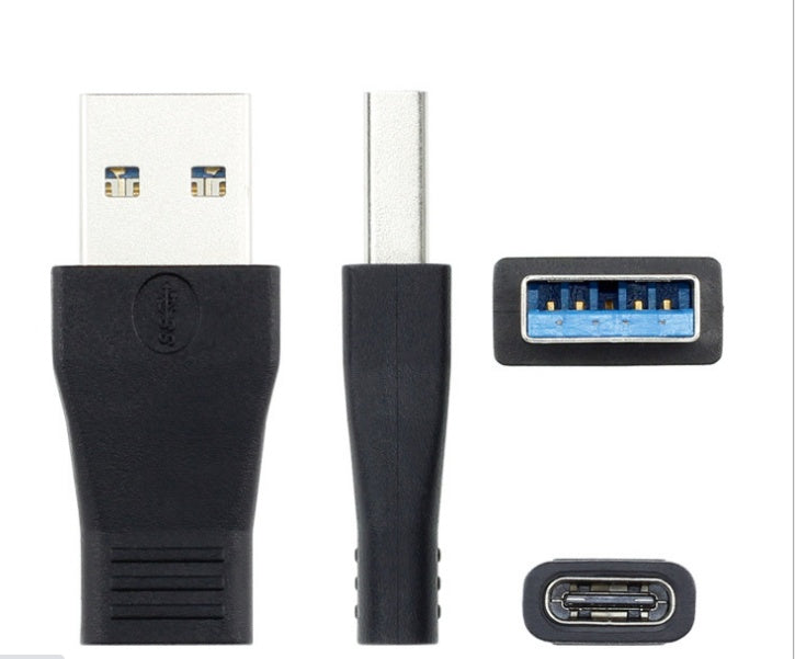 USB Male to Type-C Female Adapter