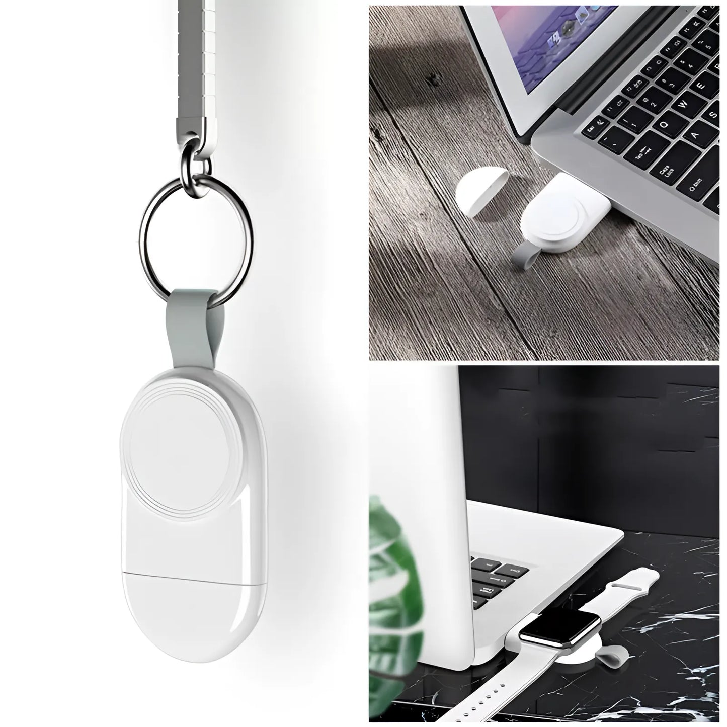 Mini USB Watch Charger - Magnetic Wireless Charger for Apple Watch