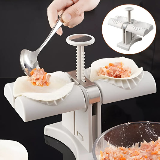 Automatic Double-Head Dumpling Machine - Dumpling Making Machine